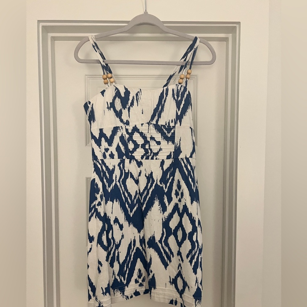 Sam Edelman Navy and White Dress